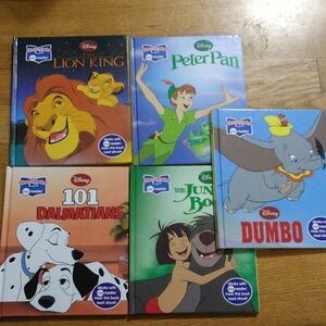Disney Colorful Storybook Reader " Red Me"  Set Of 5 for Kids